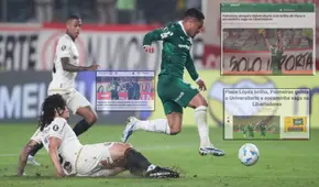 Así reaccionó la prensa brasileña por la goleada que sufrió Universitario en Libertadores: "Palmeiras masacra en Perú"