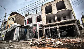 Atentado en Trujillo: así quedaron las viviendas tras explosión con dinamita en la avenida Perú