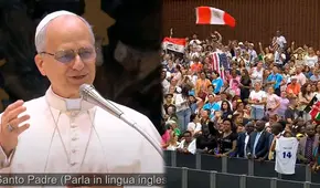 Papa León XIV desata la algarabía de los fieles al saludar en 3 idiomas durante audiencia: "Crack el peruviano"
