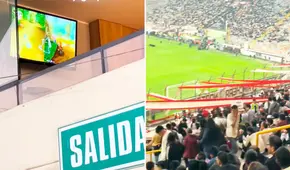 Hincha prefiere jugar ‘Crash’ dentro de su palco en el Monumental durante partido de Universitario: "No quiso ver la derrota"