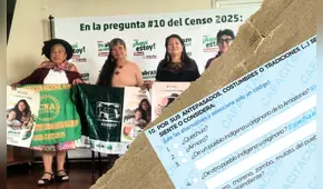 Organizaciones indígenas advierten los riesgos que enfrenta pregunta de autoidentificación étnica en los Censos Nacionales 2025