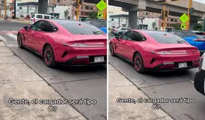 Peruano se topa con auto de Xiaomi y usuarios en redes bromean "¿Viene con cargador tipo C?"