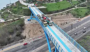 El puente turístico de S/30 millones, nexo entre Miraflores y Barranco, será inaugurado el 20 de agosto tras meses de retrasos