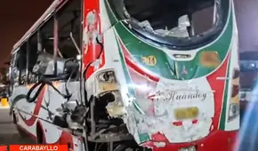 Extorsionador detona explosivo en bus en Carabayllo y casi provoca una tragedia: pasajeros se salvan de milagro