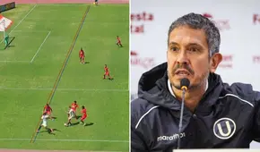 Franco Velazco cuestionó offside cobrado a Universitario en empate y apunta: "Después de acuerdos y plataformas de TV, vienen..."