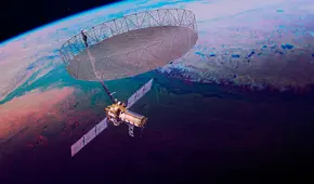 El reflector antena del satélite de la NASA fue desplegada en el espacio y está listo para observar los cambios de la Tierra
