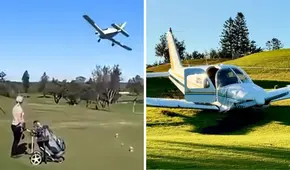 Impactantes imágenes muestran la colisión de una avioneta contra un campo de golf en Australia: jugadores estaban en el lugar Impactantes imágenes muestran la colisión de una avioneta contra un campo de golf en Australia: jugadores estaban en el lugar