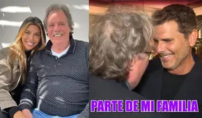 Papá de Alondra García Miró protagoniza emotivo reencuentro con Christian Meier en alfombra roja de 'Mistura': “Eres parte de mi familia”