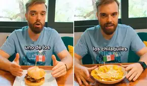 Ibai enfrenta a Perú vs México en "Mundial de Desayunos" y mexicanos se quejan del plato elegido: "Que tristes chilaquiles"