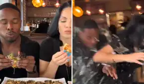 Influencers sobreviven a brutal choque de auto contra restaurante de EEUU mientras grababan su cena: "Pudo ser nuestra última comida" Influencers sobreviven a brutal choque de auto contra restaurante de EEUU mientras grababan su cena: "Pudo ser nuestra última comida"