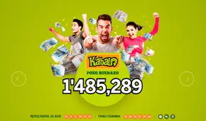 Resultados de la Kábala de este martes 19 de agosto: jugada ganadora, números y Pozo Buenazo
