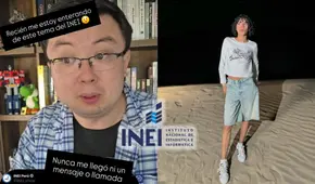 Influencers niegan haber sido cotizados por el INEI para publicidad en los Censos Nacionales 2025: se ofrecía S/30.000 por video en TikTok