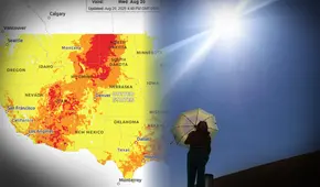 Alerta en California, Arizona y Nevada por fuerte ola de calor y riesgo de incendios forestales: ¿qué zonas son afectadas?