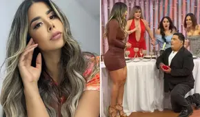 Alfredo Benavides sorprende al ‘pedirle matrimonio’ a Gabriela Serpa en pleno programa: "Lo que más anhelo es estar a tu lado"