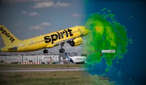 ¿Avión de Spirit Airlines con pasajeros sobrevoló el huracán Erin de categoría 4? Esto dijo la aerolínea tras vuelo a Puerto Rico