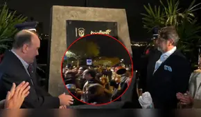 Vecinos rechazaron con cacerolazos a López Aliaga y alcalde de Miraflores en inauguración de puente: "Ladrones, miserables" Vecinos rechazaron con cacerolazos a López Aliaga y alcalde de Miraflores en inauguración de puente: "Ladrones, miserables"