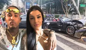 Famosos influencers se accidentaron tras chocar Porsche en Brasil: investigados por juegos ilegales