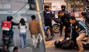 Taxista cierra el paso a delincuentes que robaron celulares y facilita su captura en el Cercado de Lima: se hacían pasar por deliverys