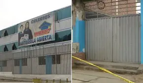 Atacan a balazos colegio en Rímac mientras estudiantes se encontraban en clase: "Pudo ser una tragedia" Atacan a balazos colegio en Rímac mientras estudiantes se encontraban en clase: "Pudo ser una tragedia"