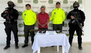 Colombia captura a "Mono Luis", cerebro financiero y hermano de "Iván Mordisco", líder de la disidencia de las FARC