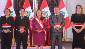 Dina Boluarte: Juan José Santiváñez asume como ministro de Justicia y Derechos Humanos