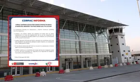Córpac suspende vuelos en Nasca y Pisco por fuertes vientos: se restablecerán cuando 'no presenten riesgo'