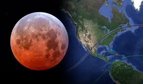 Luna de Sangre 2025: ¿se podrá ver el eclipse lunar total del 7 de septiembre en Estados Unidos y en México?
