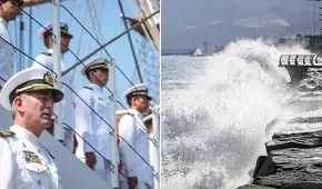 Tripulante de la Marina fallece en Lambayeque al intentar asegurar embarcaciones durante oleaje anómalo