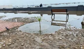 Oleaje anómalo inunda Plaza Grau y cierran malecón en La Punta: Gore Callao emitió alerta y restringió el tránsito