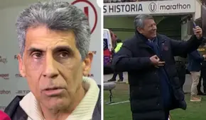Álvaro Barco se pronunció tras polémico gesto de 'Tito' Ordóñez en el Estadio Monumental: "Cuestiones así..."
