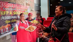 Peruana lidera olla común en Ate que brinda ayuda a personas de Huaycán y por las noches vende pollo frito inspirado en KFC