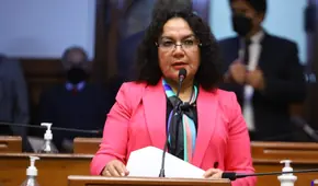 Congresista María Acuña presuntamente tiene como gerente general de su inmobiliaria a un testaferro
