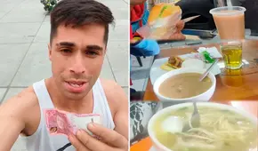 Chileno pregunta qué puede comer con S/50 y en redes lo trolean: “Desayuno, almuerzo, cena y postrecito”