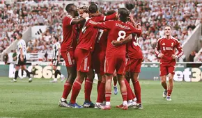 ¡Liverpool lo ganó en la última! Derrotó 3-2 a Newcastle y se mantiene invicto en la Premier League