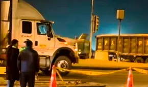 Adulto mayor se resbala sobre la pista y muere atropellado por tráiler en la avenida Néstor Gambetta, en Callao