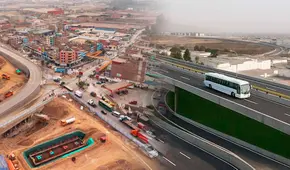Cierran parcialmente la avenida Ramiro Prialé desde el 27 de agosto por obras del nuevo bypass aéreo Las Torres