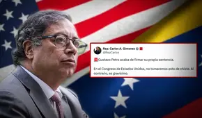 Petro responde a amenaza de congresista de EEUU por negar existencia de Cartel de los Soles: "Si la verdad cuesta la cárcel, pues preso voy"