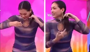 Jazmín Pinedo lanza fuerte queja por adelanto del horario de su programa tras salida del aire de 'América hoy': "Me sacaron de la ducha"