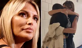 Jessica Newton protagoniza conmovedora despedida de su hija que abandona el Perú: "Cuídate mucho"