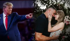 Trump reacciona al compromiso de Taylor Swift y Travis Kelce y les desea mucha suerte: "Ella es una persona estupenda" Trump reacciona al compromiso de Taylor Swift y Travis Kelce y les desea mucha suerte: "Ella es una persona estupenda"