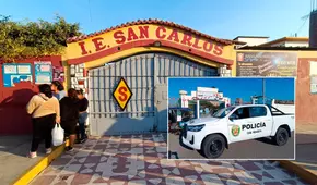 Escolar víctima de bullying es hospitalizado tras recibir golpiza en colegio de Chiclayo
