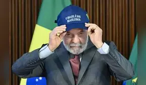La guerra de las gorras: "Brasil es de los brasileños" el eslogan en un gorra usada por Lula y sus ministros