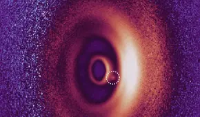 Científicos capturan la imagen del nacimiento de un planeta a 430 años luz que se forma cerca de una estrella joven similar al sol