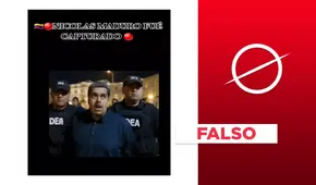 Es falso que Nicolás Maduro fue capturado por soldados de Estados Unidos el 25 de agosto de 2025