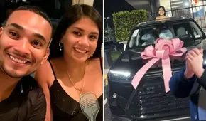 Josimar sorprende al regalarle lujosa camioneta a María Fe Saldaña tras la polémica por supuesta infidelidad