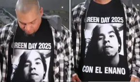Fan de Green Day relata la emotiva historia por la que llevó una camiseta con imagen de su hermano al concierto: "Falleció hace 5 meses"