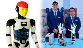 Del Callao a los Emiratos Árabes Unidos: escolares crean un sofisticado robot para traducir la lengua de señas