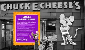 Chuck E. Cheese se despide del Perú: la cadena de restaurantes cerrará todos sus locales en el país este 31 de agosto