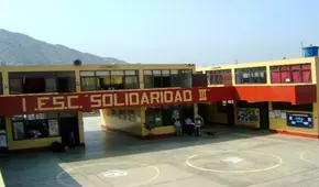Clases de colegio Solidaridad III continuarán sin interrupción: Minedu intervino tras intento de demolición en SJL