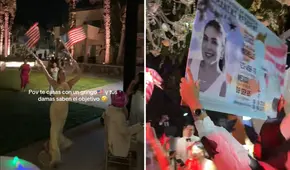 Novia mexicana festeja en su boda por tener la visa estadounidense tras casarse con un 'gringo': "Así se siente que te den la Green Card"